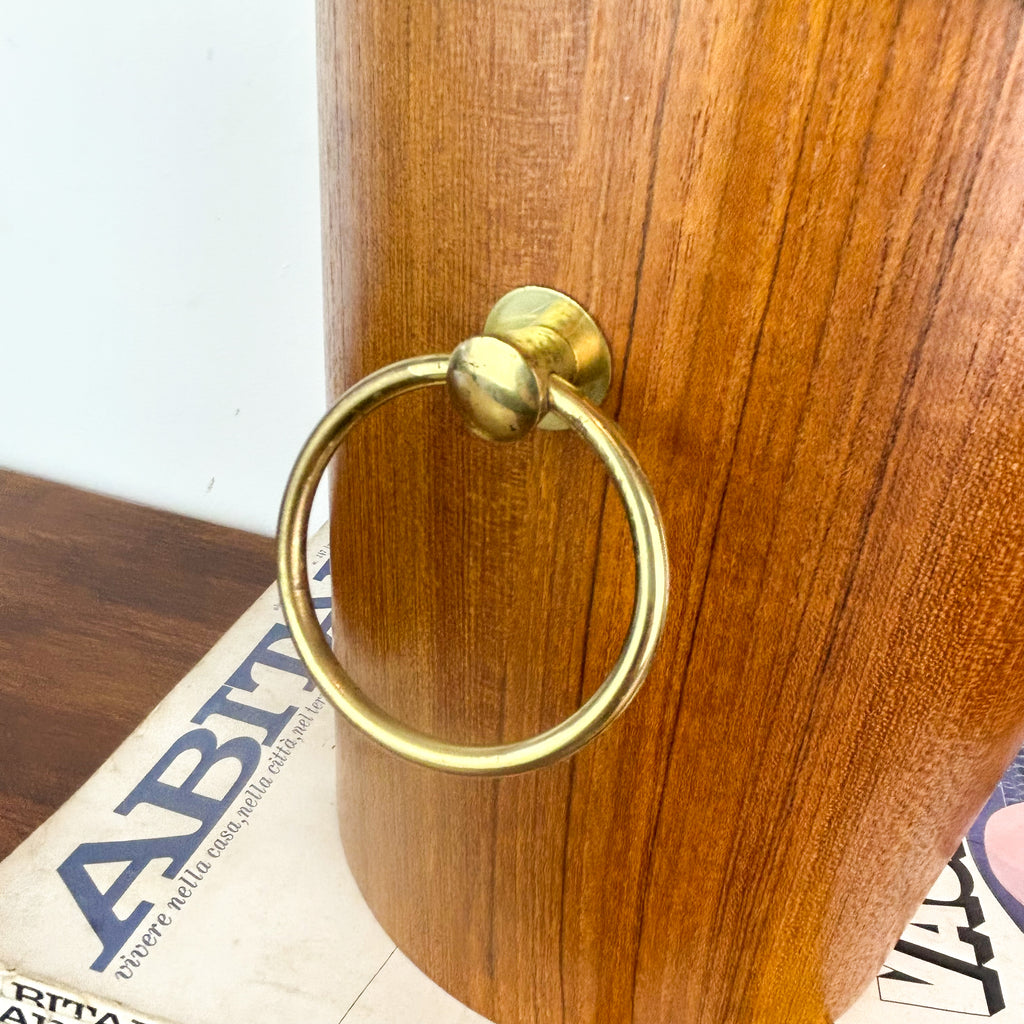 TEAK ICE BUCKET