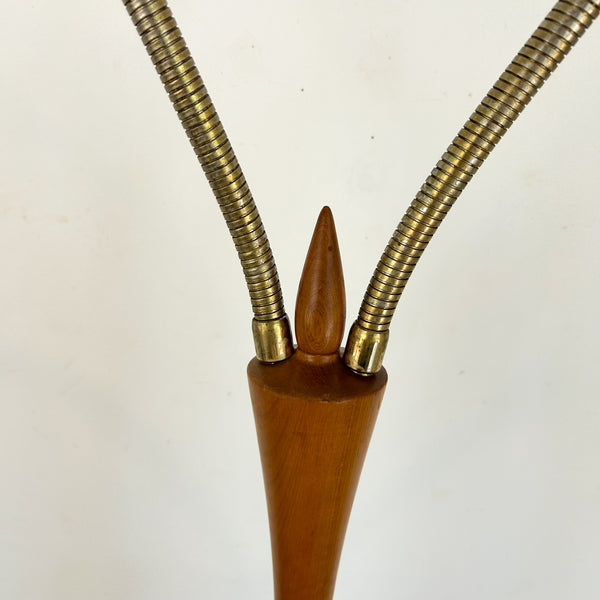 TWIN HEAD FLOOR LAMP