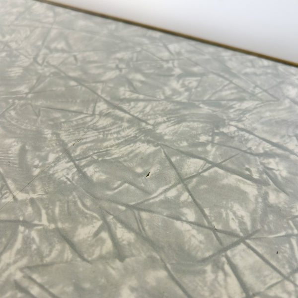 CHROME & LAMINATE DINING TABLE