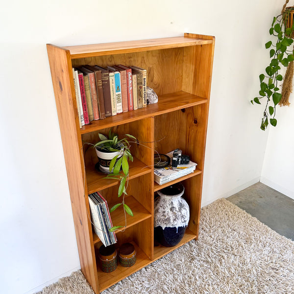 SOLID PINE BOOKCASE