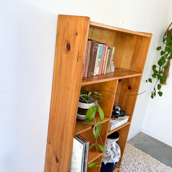 SOLID PINE BOOKCASE