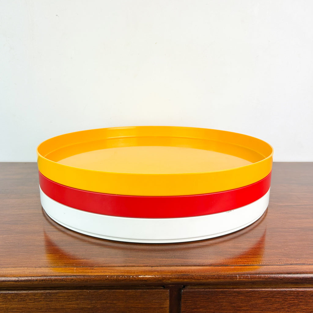 SWEDISH MELAMINE TRAY SET