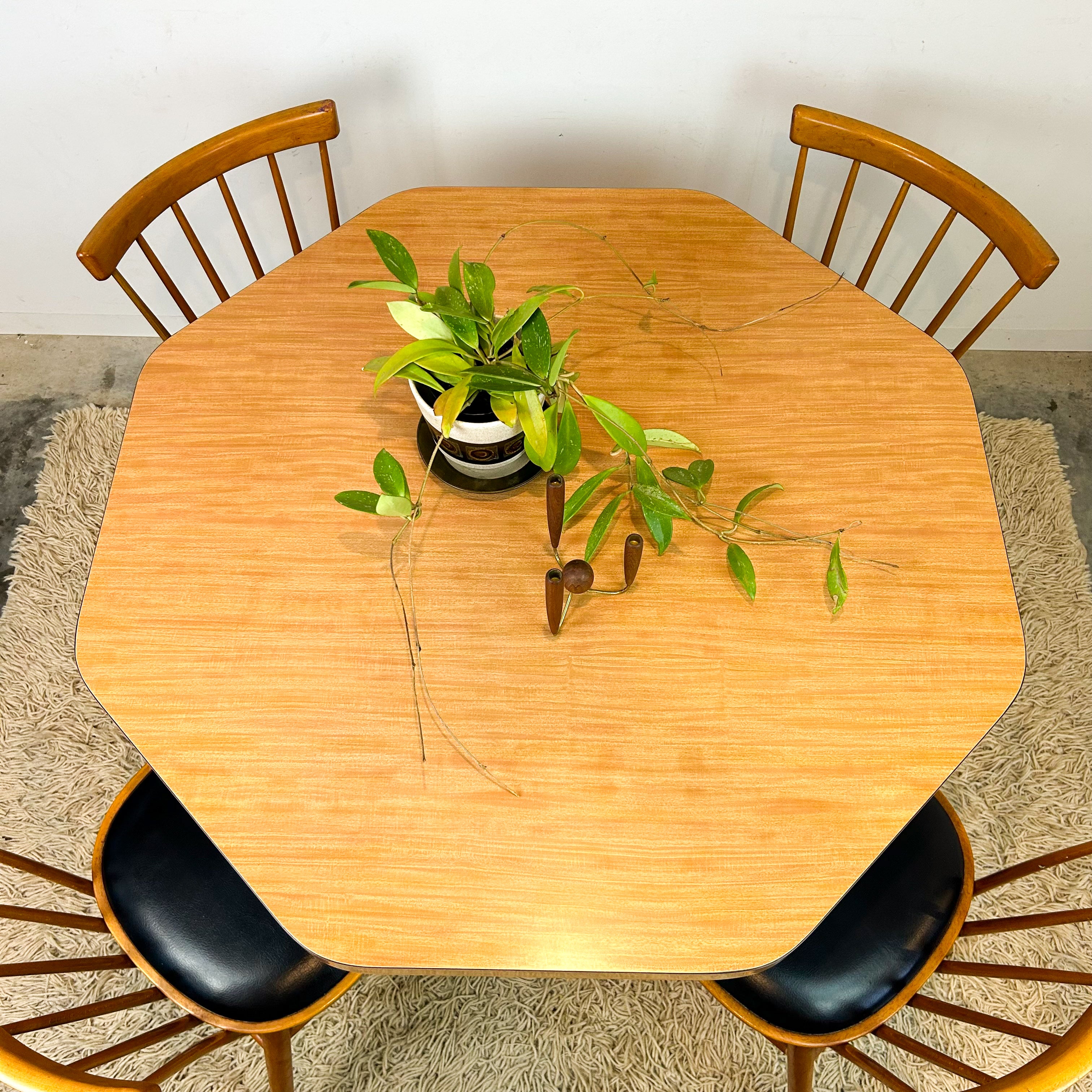 OCTAGONAL DINING TABLE - HEY JUDE WORKSHOP • Vintage furniture & objects Melbourne