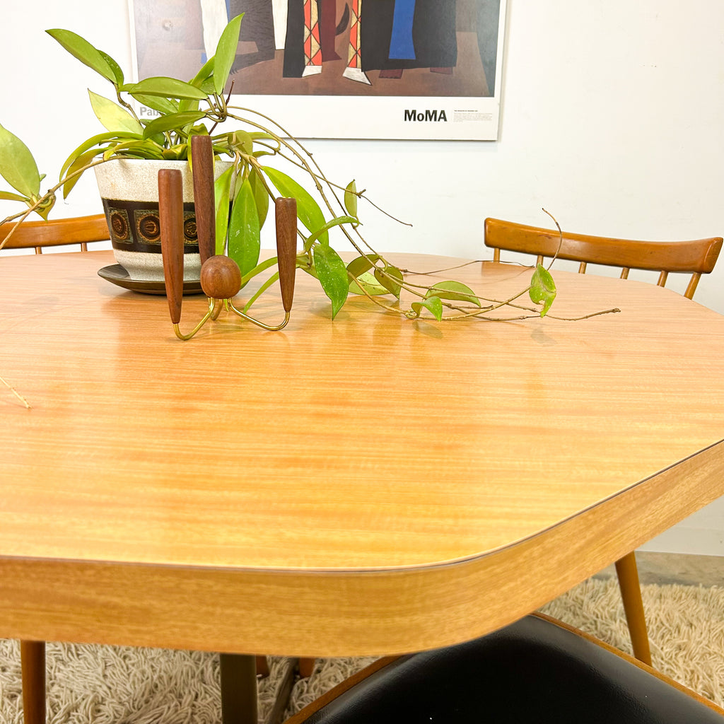 OCTAGONAL DINING TABLE - HEY JUDE WORKSHOP • Vintage furniture & objects Melbourne