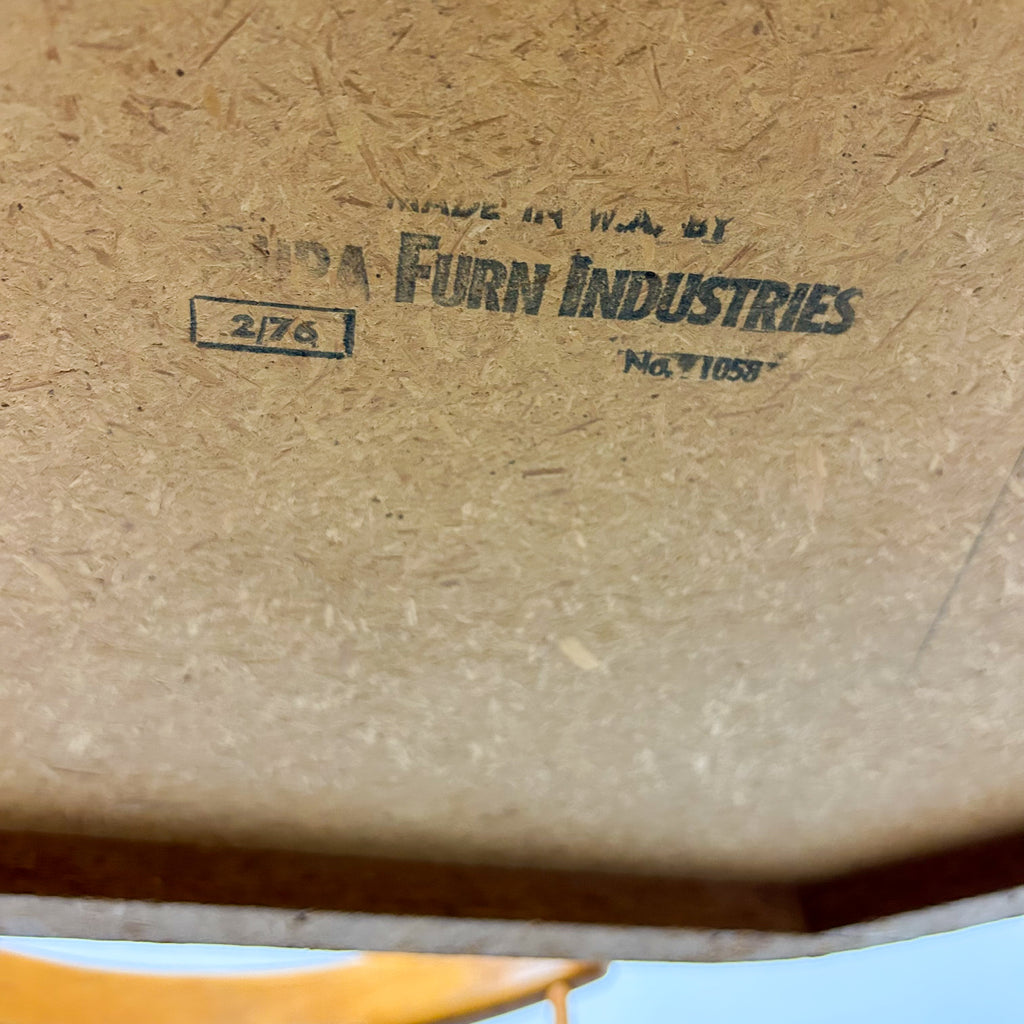 OCTAGONAL DINING TABLE - HEY JUDE WORKSHOP • Vintage furniture & objects Melbourne
