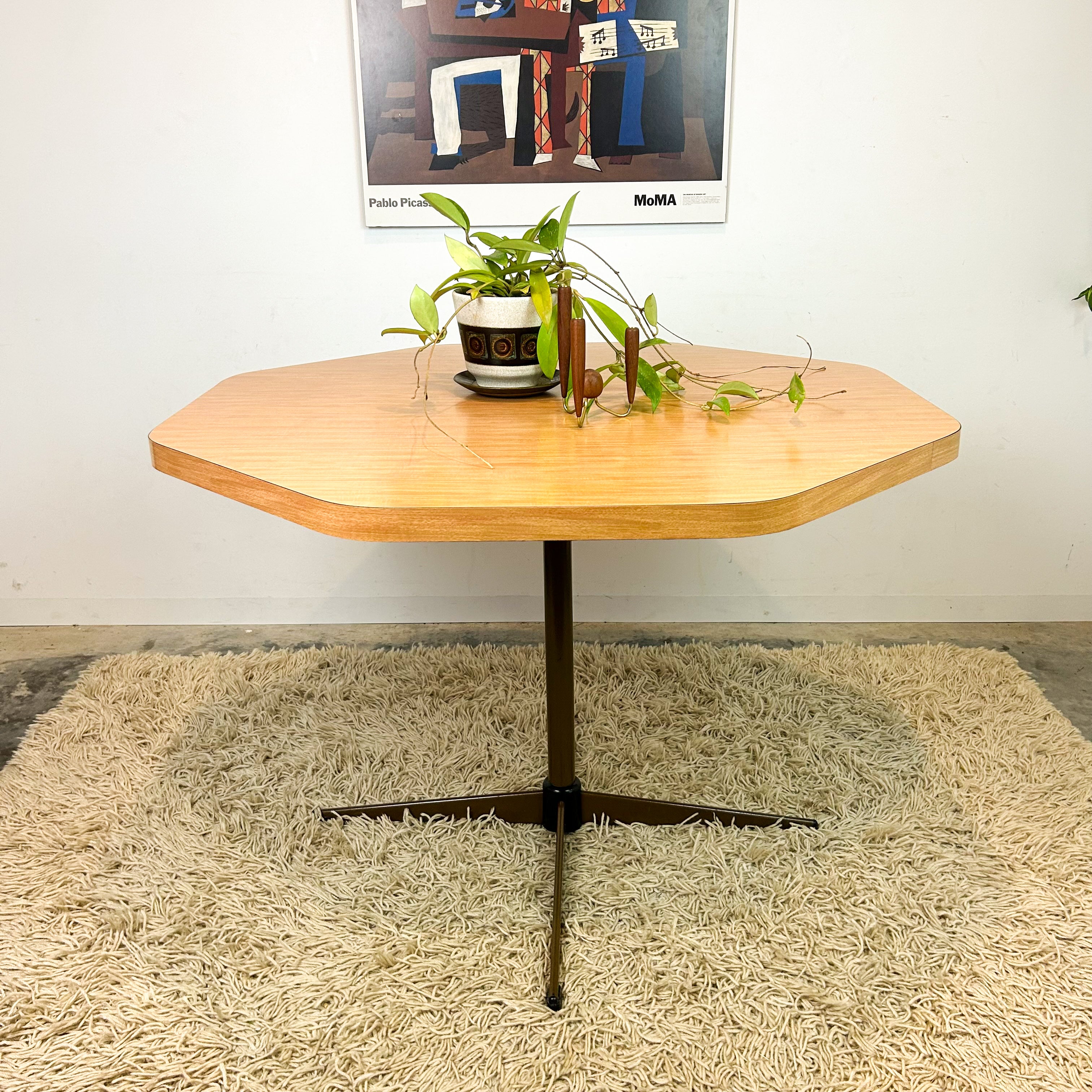 OCTAGONAL DINING TABLE - HEY JUDE WORKSHOP • Vintage furniture & objects Melbourne