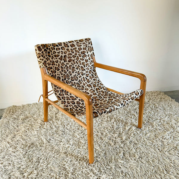 LEOPARD SLING ARMCHAIR