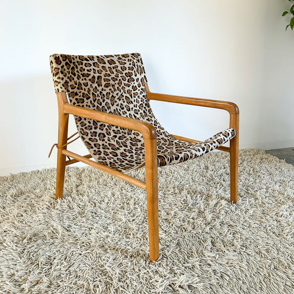 LEOPARD SLING ARMCHAIR