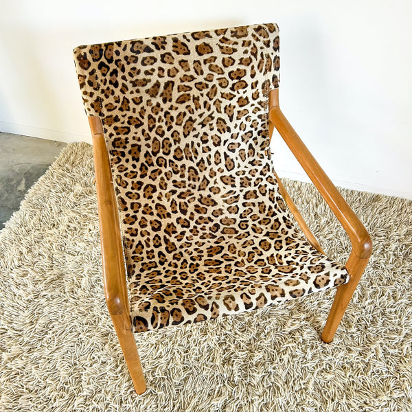 LEOPARD SLING ARMCHAIR