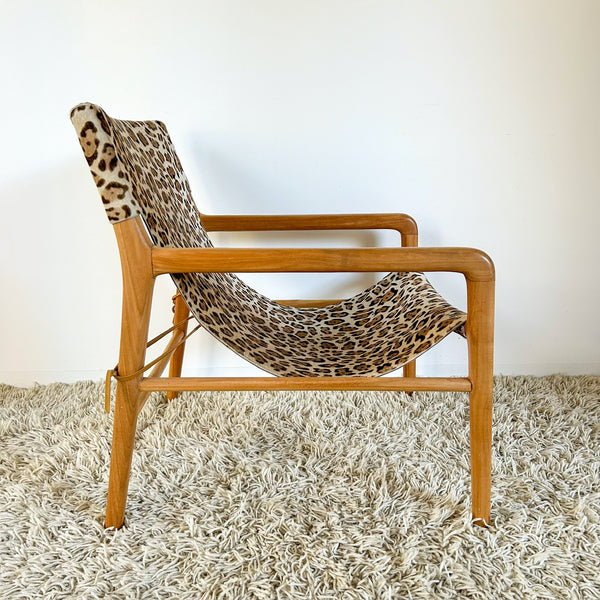 LEOPARD SLING ARMCHAIR