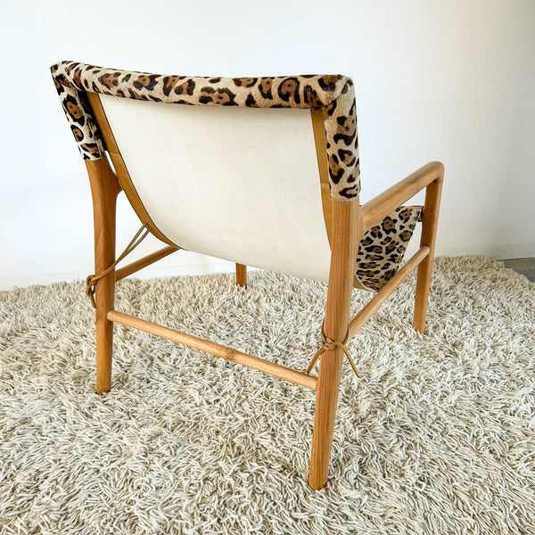 LEOPARD SLING ARMCHAIR