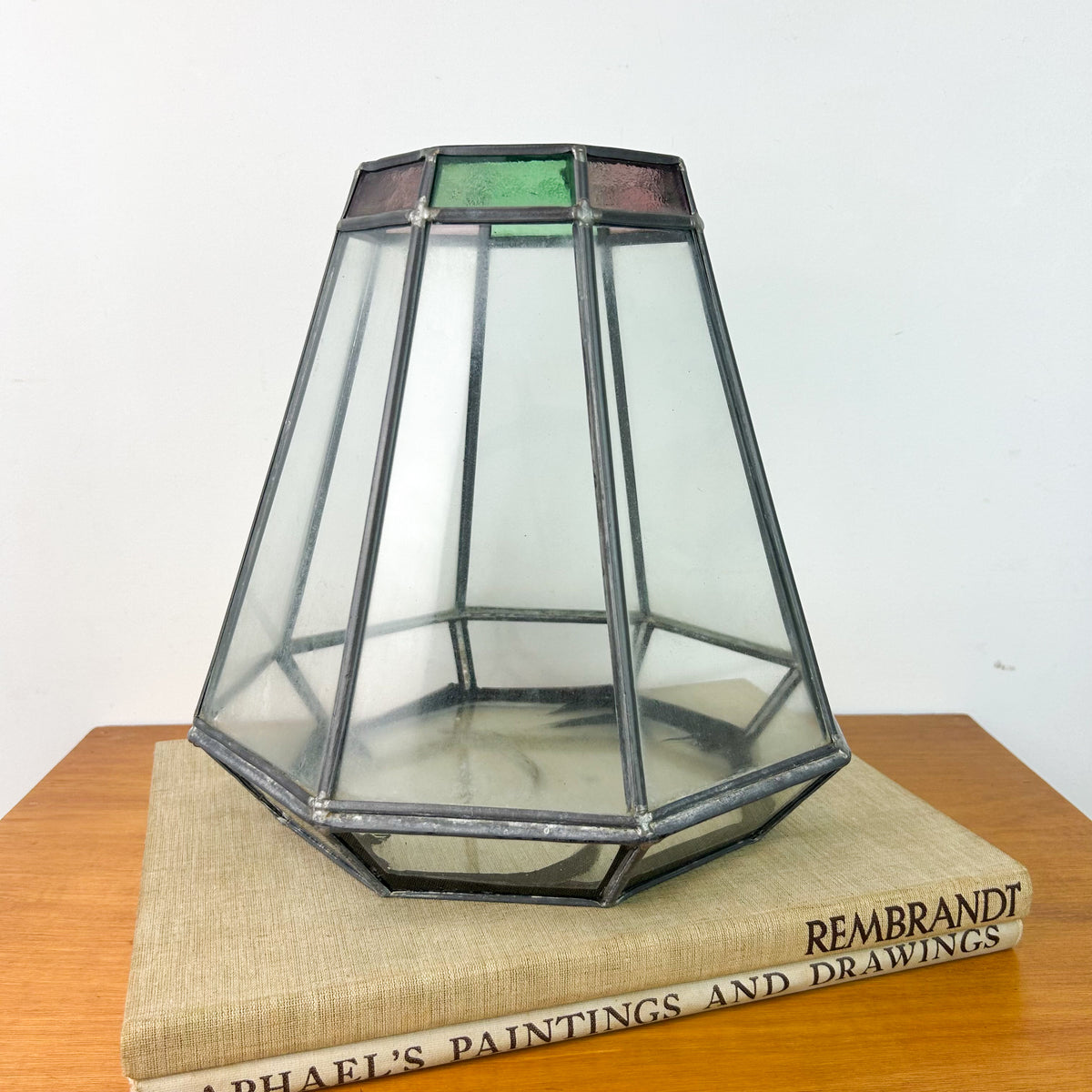 LEADLIGHT TERRARIUM PLANTER - HEY JUDE WORKSHOP • Vintage furniture & objects Melbourne