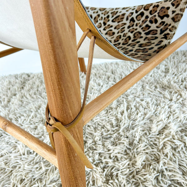 LEOPARD SLING ARMCHAIR