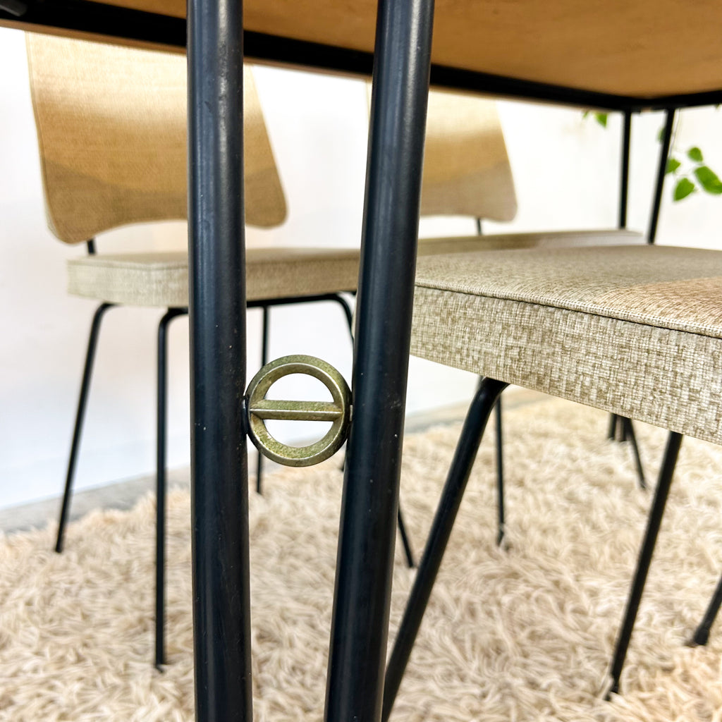 1950s LAMINATE DINING TABLE & CHAIRS - HEY JUDE WORKSHOP • Vintage furniture & objects Melbourne
