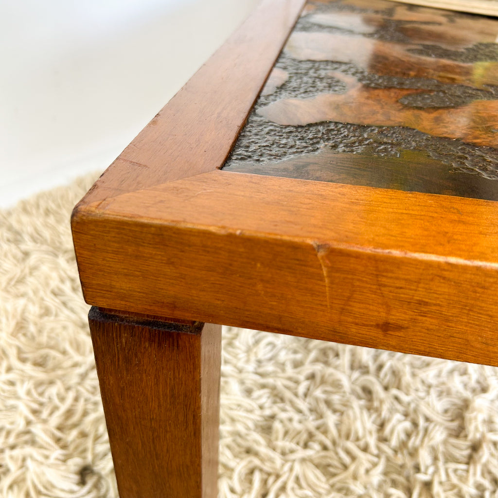 BURL WOOD COFFEE TABLE - HEY JUDE WORKSHOP • Vintage furniture & objects Melbourne