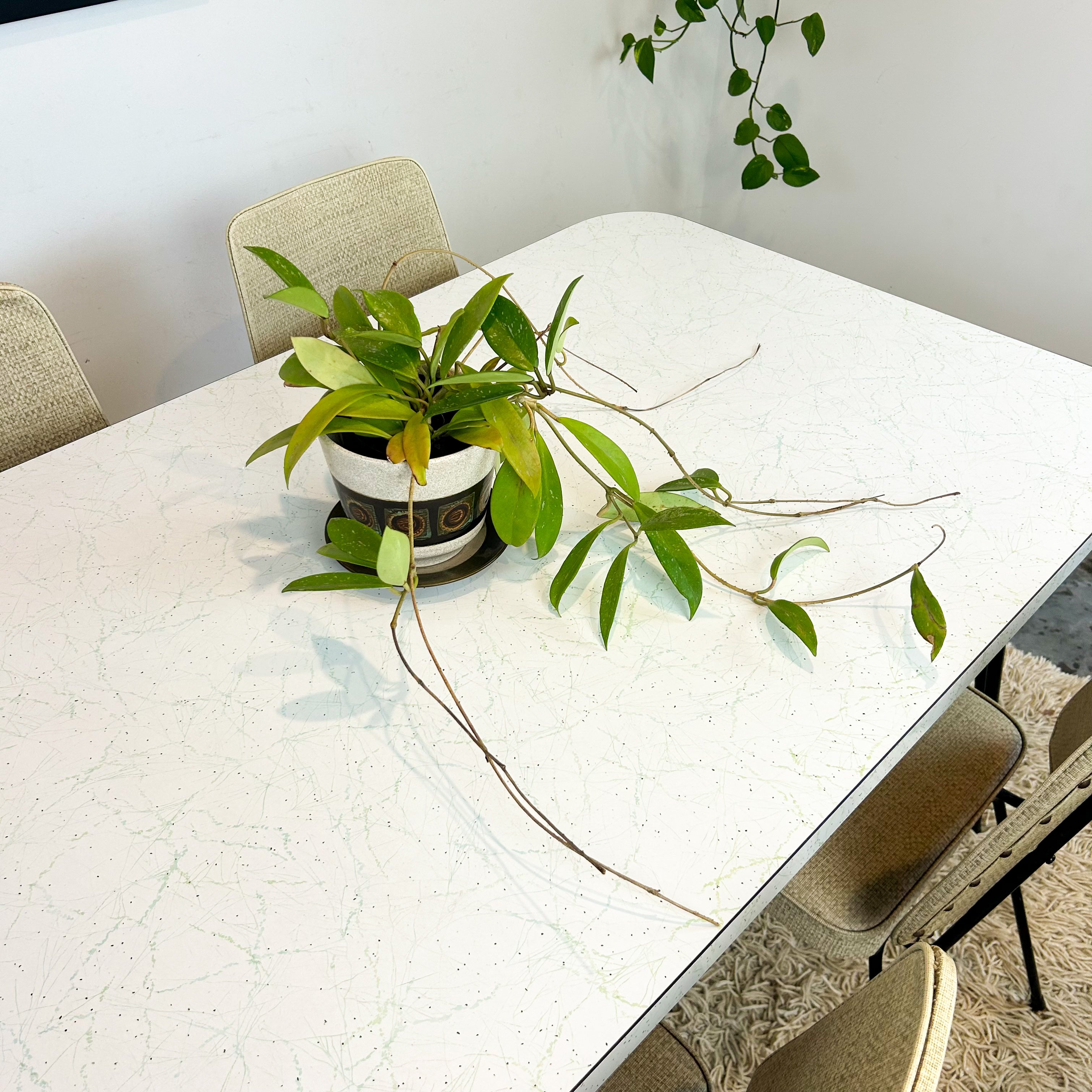 1950s LAMINATE DINING TABLE & CHAIRS - HEY JUDE WORKSHOP • Vintage furniture & objects Melbourne