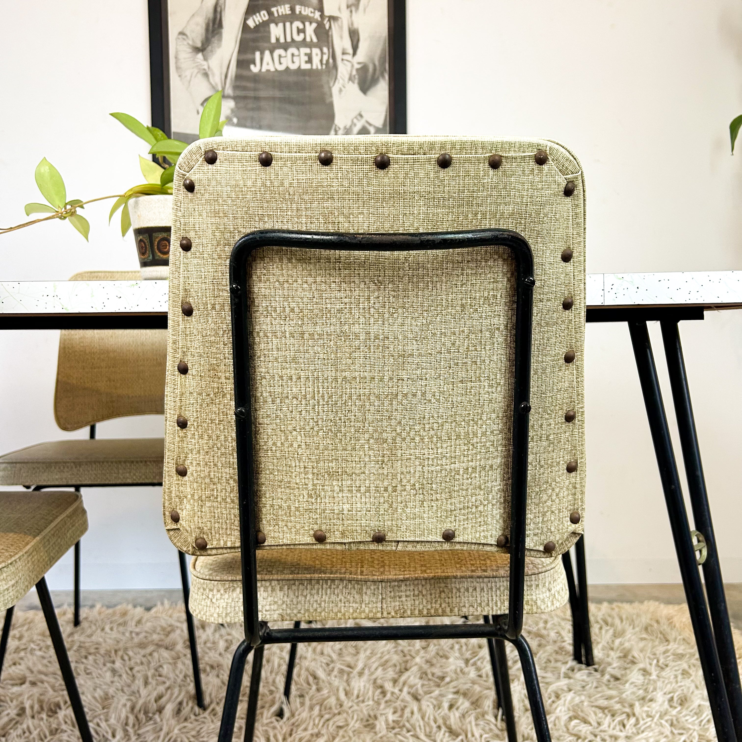 1950s LAMINATE DINING TABLE & CHAIRS - HEY JUDE WORKSHOP • Vintage furniture & objects Melbourne