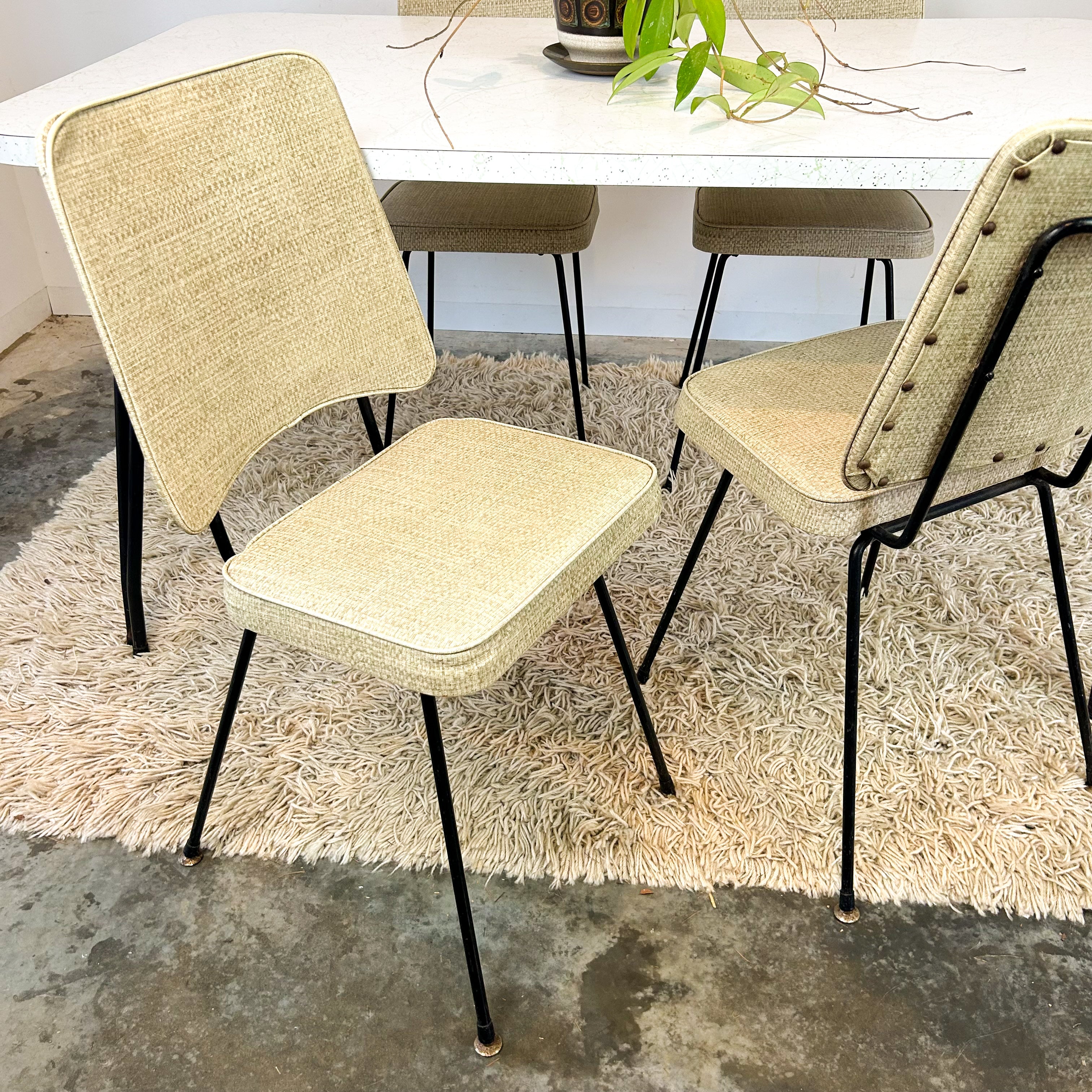 1950s LAMINATE DINING TABLE & CHAIRS - HEY JUDE WORKSHOP • Vintage furniture & objects Melbourne