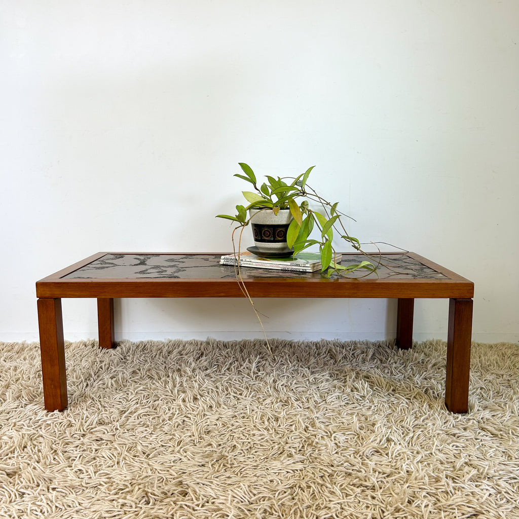 BURL WOOD COFFEE TABLE - HEY JUDE WORKSHOP • Vintage furniture & objects Melbourne