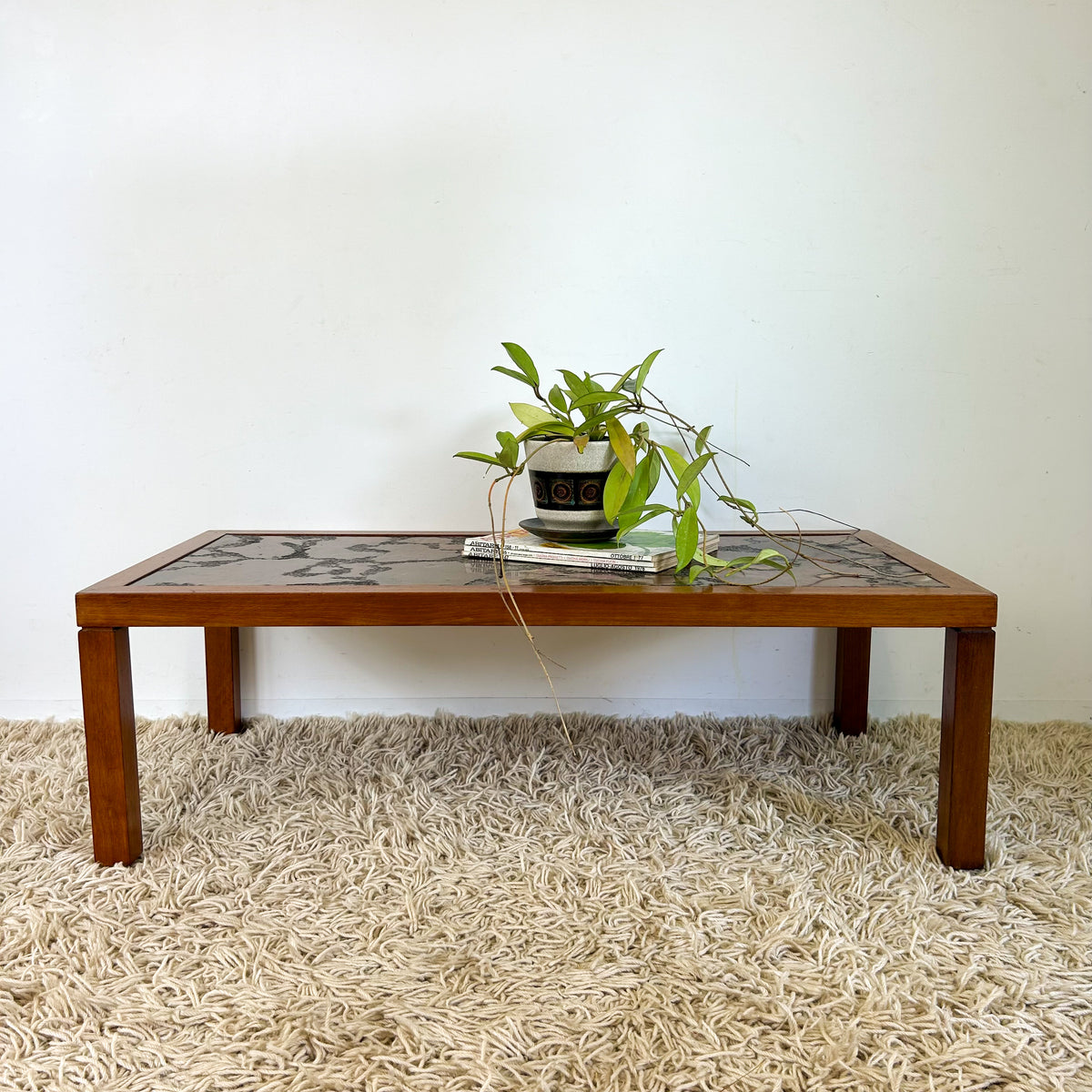 BURL WOOD COFFEE TABLE - HEY JUDE WORKSHOP • Vintage furniture & objects Melbourne