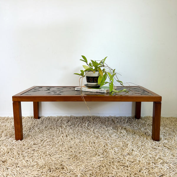 BURL WOOD COFFEE TABLE - HEY JUDE WORKSHOP • Vintage furniture & objects Melbourne