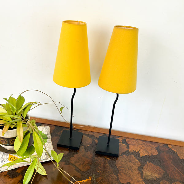 IKEA MEMPHIS STYLE LAMP PAIR - HEY JUDE WORKSHOP • Vintage furniture & objects Melbourne