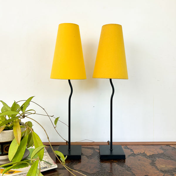 IKEA MEMPHIS STYLE LAMP PAIR - HEY JUDE WORKSHOP • Vintage furniture & objects Melbourne