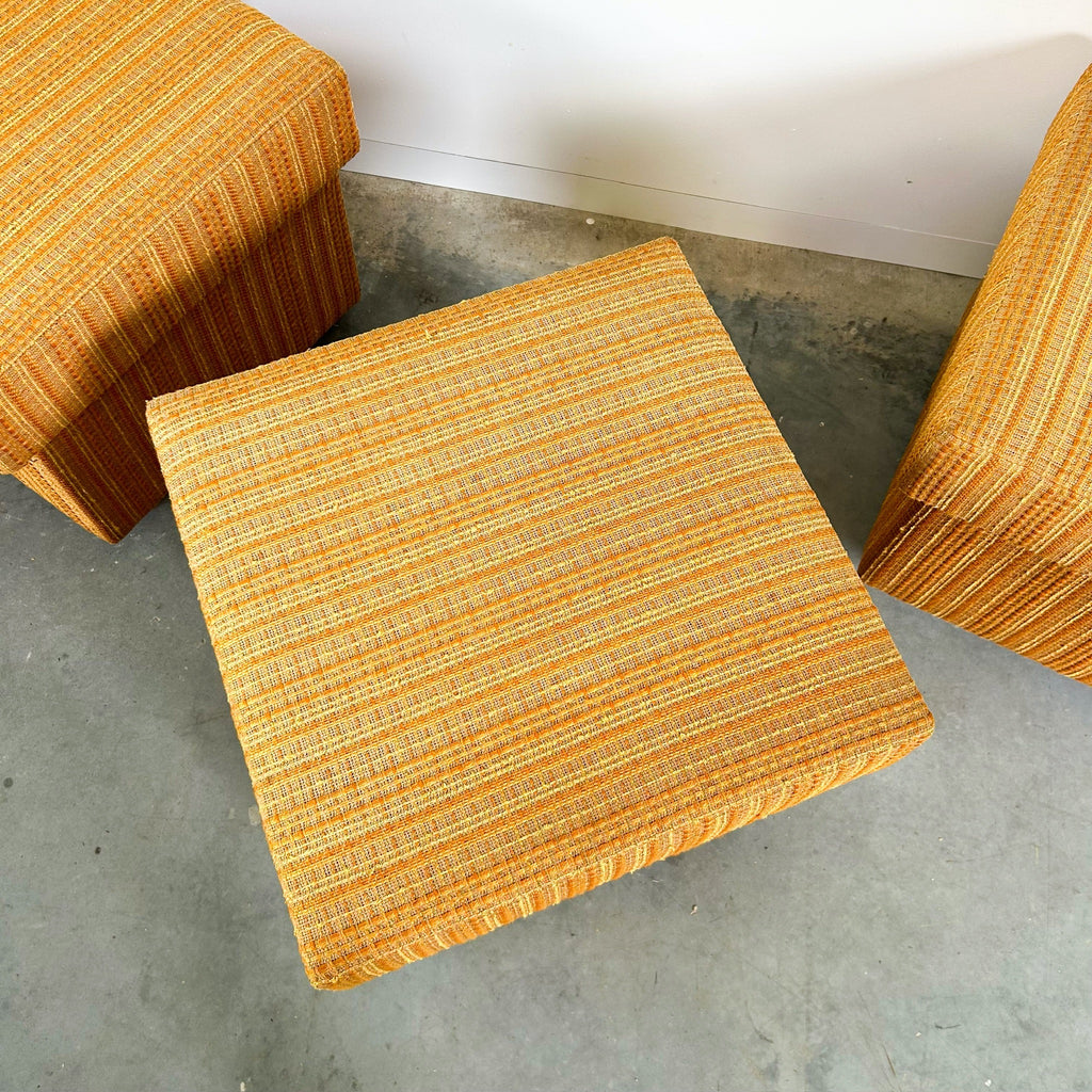 UPHOLSTERED BOX FOOTSTOOLS
