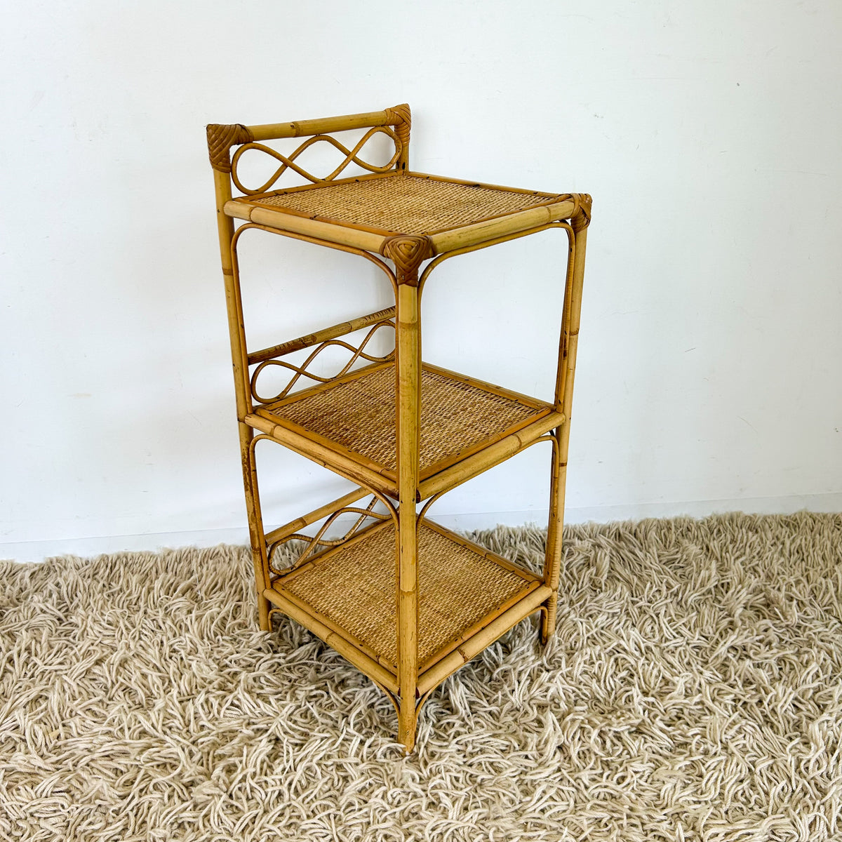 CANE SHELVES - HEY JUDE WORKSHOP • Vintage furniture & objects Melbourne