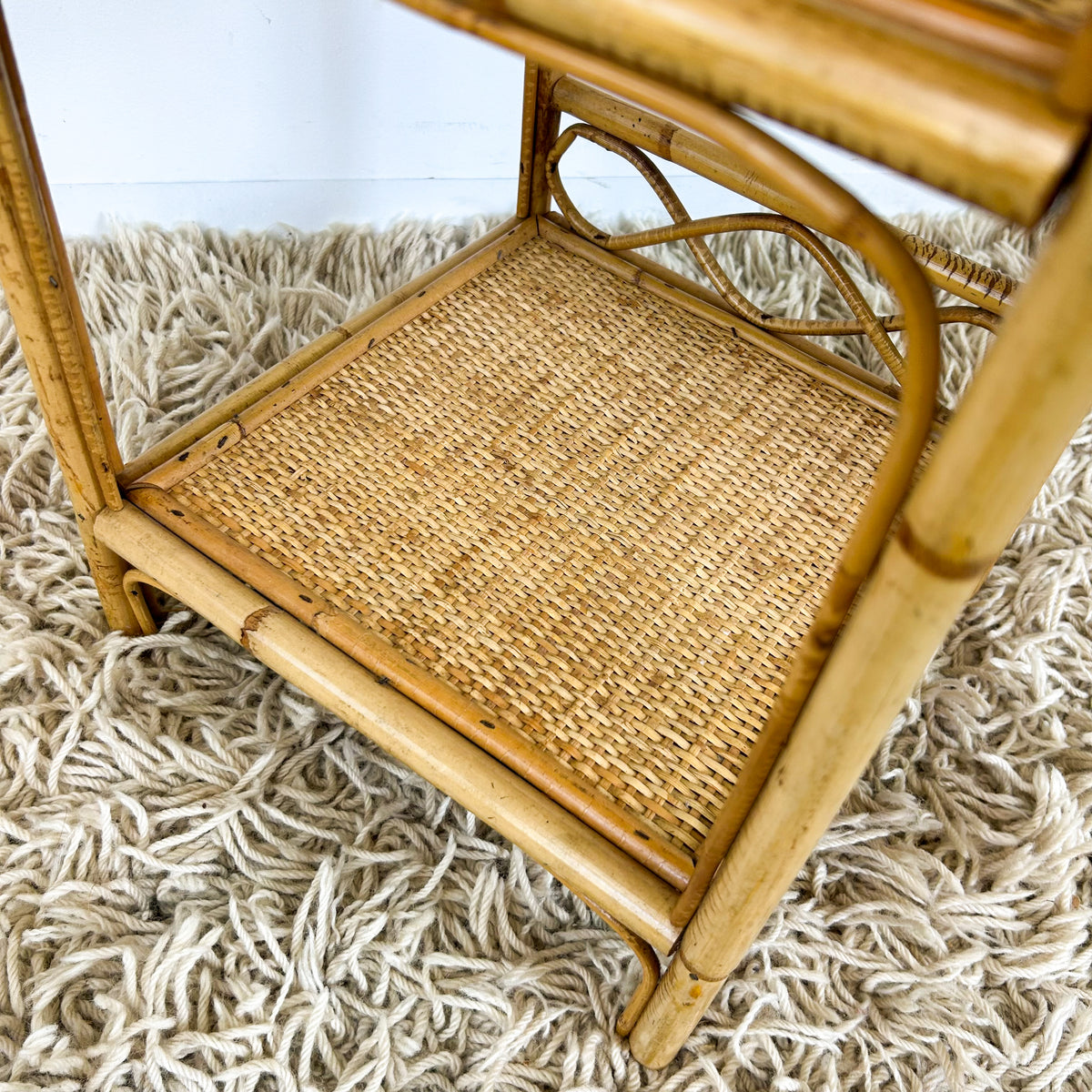 CANE SHELVES - HEY JUDE WORKSHOP • Vintage furniture & objects Melbourne