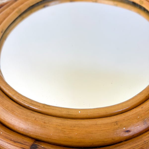 CANE WALL MIRROR - HEY JUDE WORKSHOP • Vintage furniture & objects Melbourne