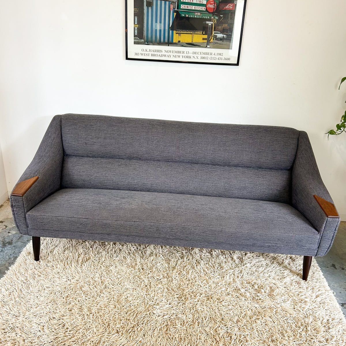 1960s DANISH THREE-SEATER SOFA - HEY JUDE WORKSHOP • Vintage furniture & objects Melbourne
