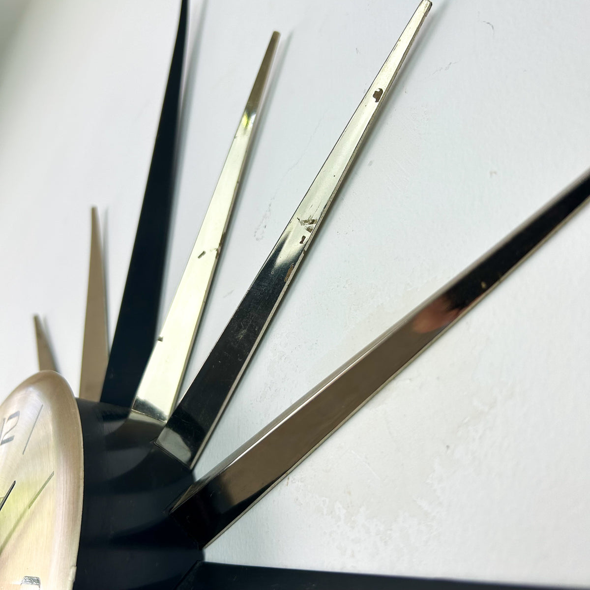 MID CENTURY STARBURST CLOCK - HEY JUDE WORKSHOP • Vintage furniture & objects Melbourne