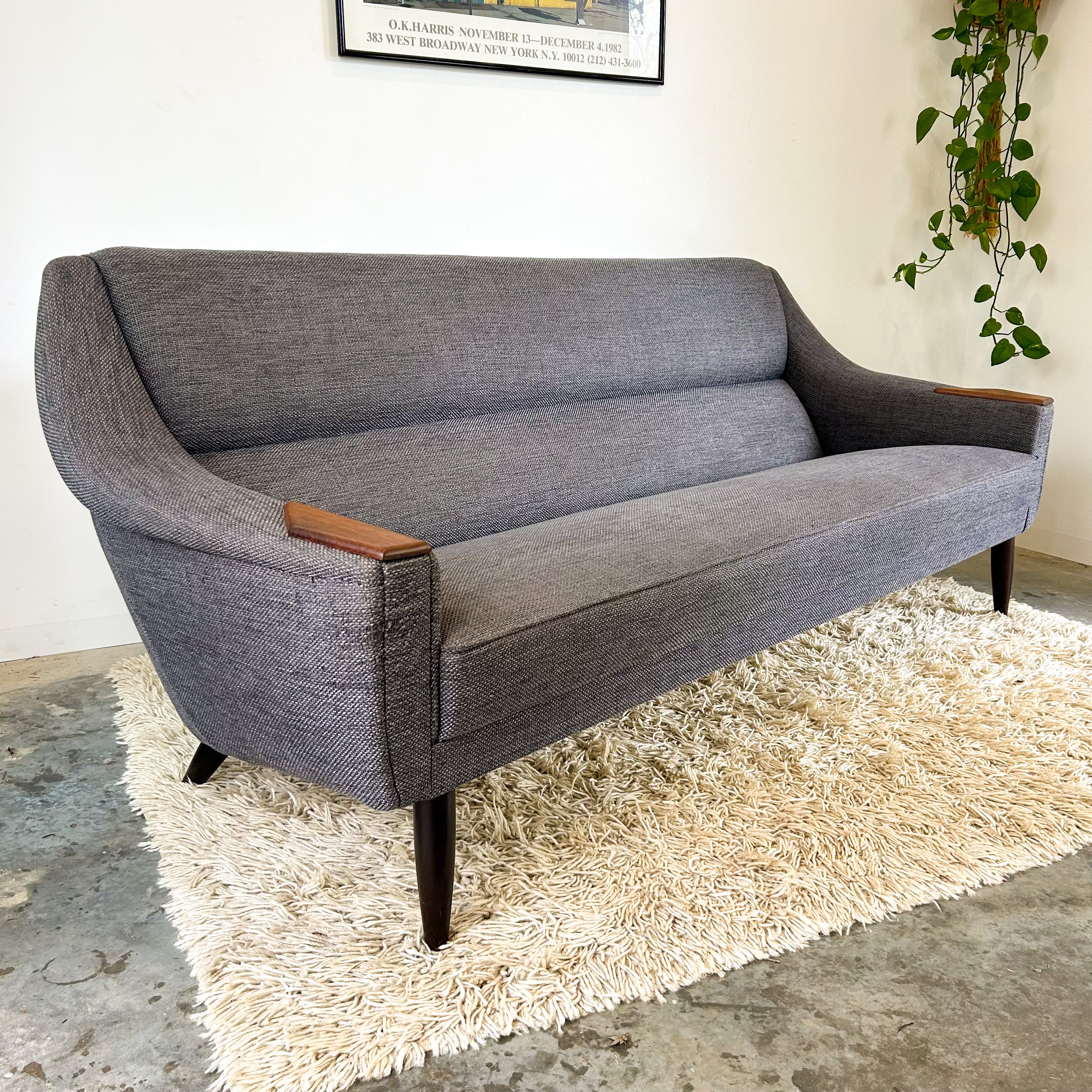 1960s DANISH THREE-SEATER SOFA - HEY JUDE WORKSHOP • Vintage furniture & objects Melbourne