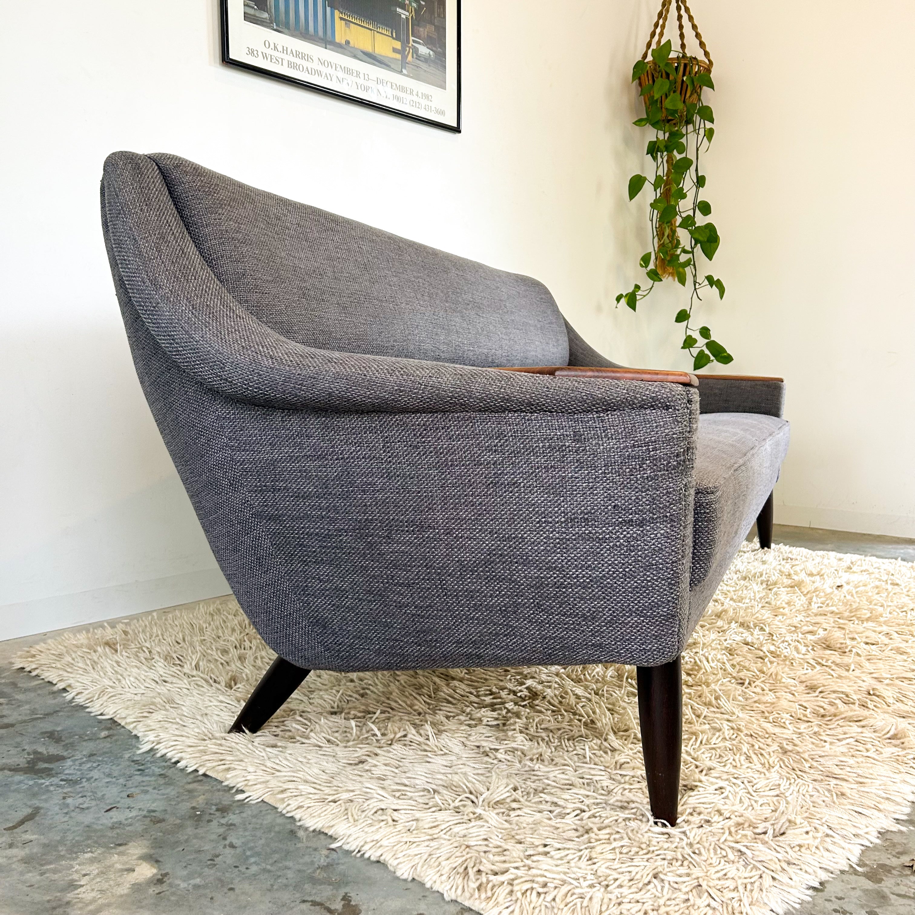 1960s DANISH THREE-SEATER SOFA - HEY JUDE WORKSHOP • Vintage furniture & objects Melbourne