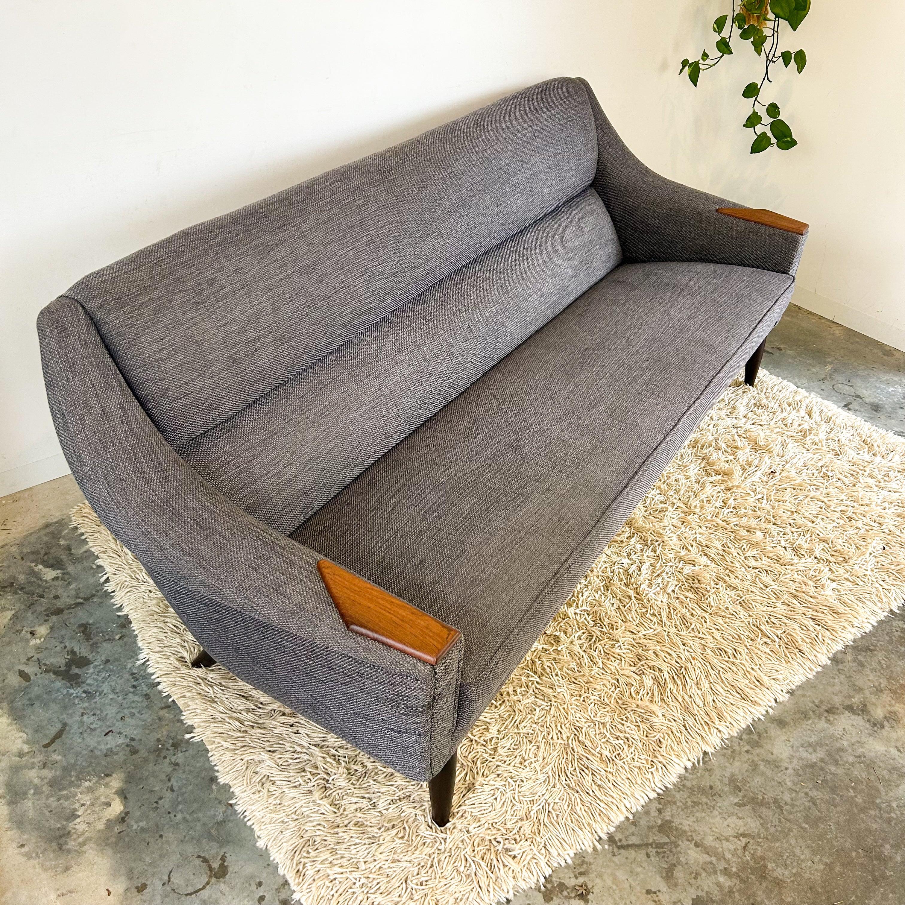 1960s DANISH THREE-SEATER SOFA - HEY JUDE WORKSHOP • Vintage furniture & objects Melbourne