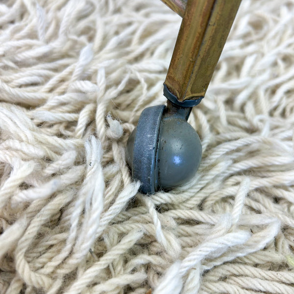 BRASS VINYL RECORD RACK