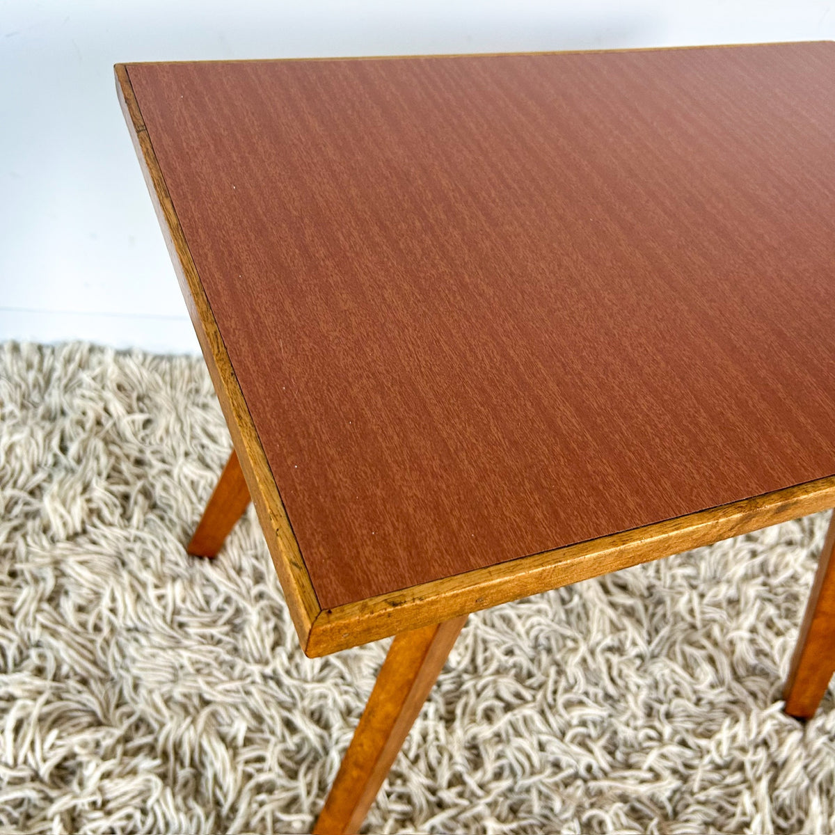 WOODEN SIDE TABLE