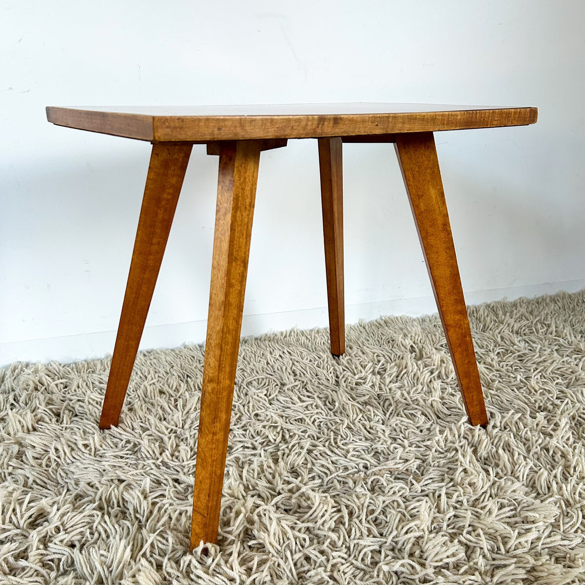 WOODEN SIDE TABLE