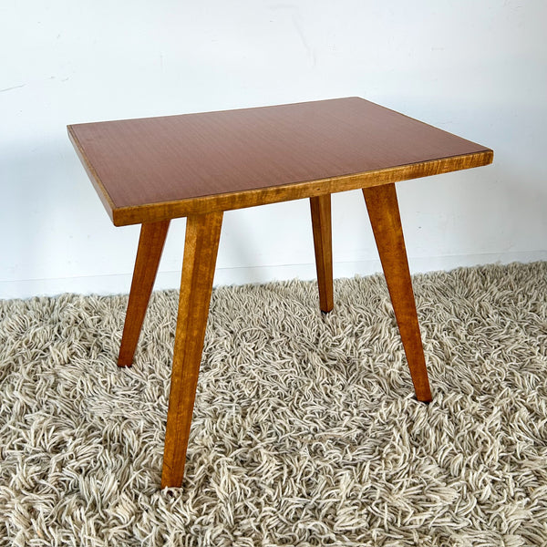 WOODEN SIDE TABLE