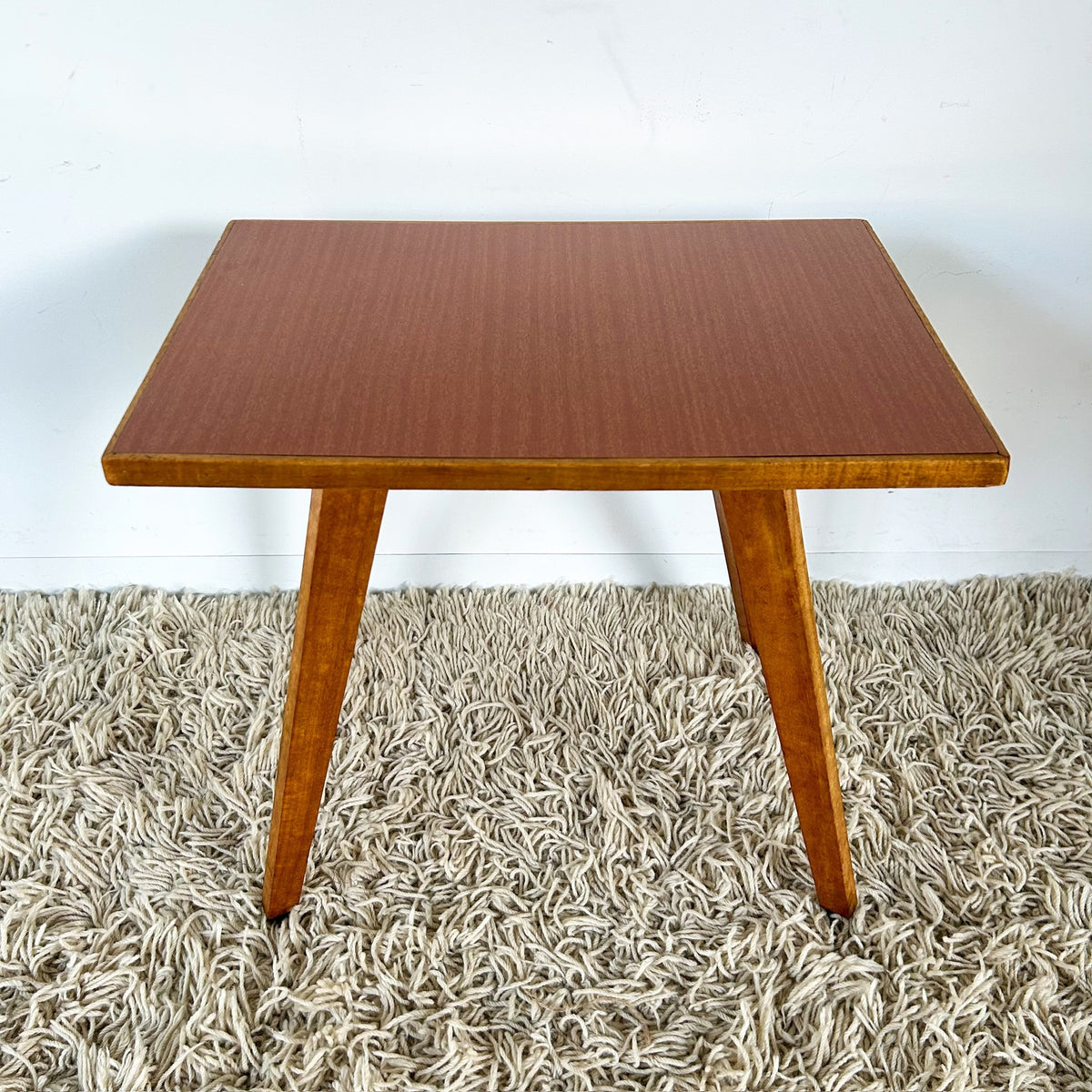WOODEN SIDE TABLE