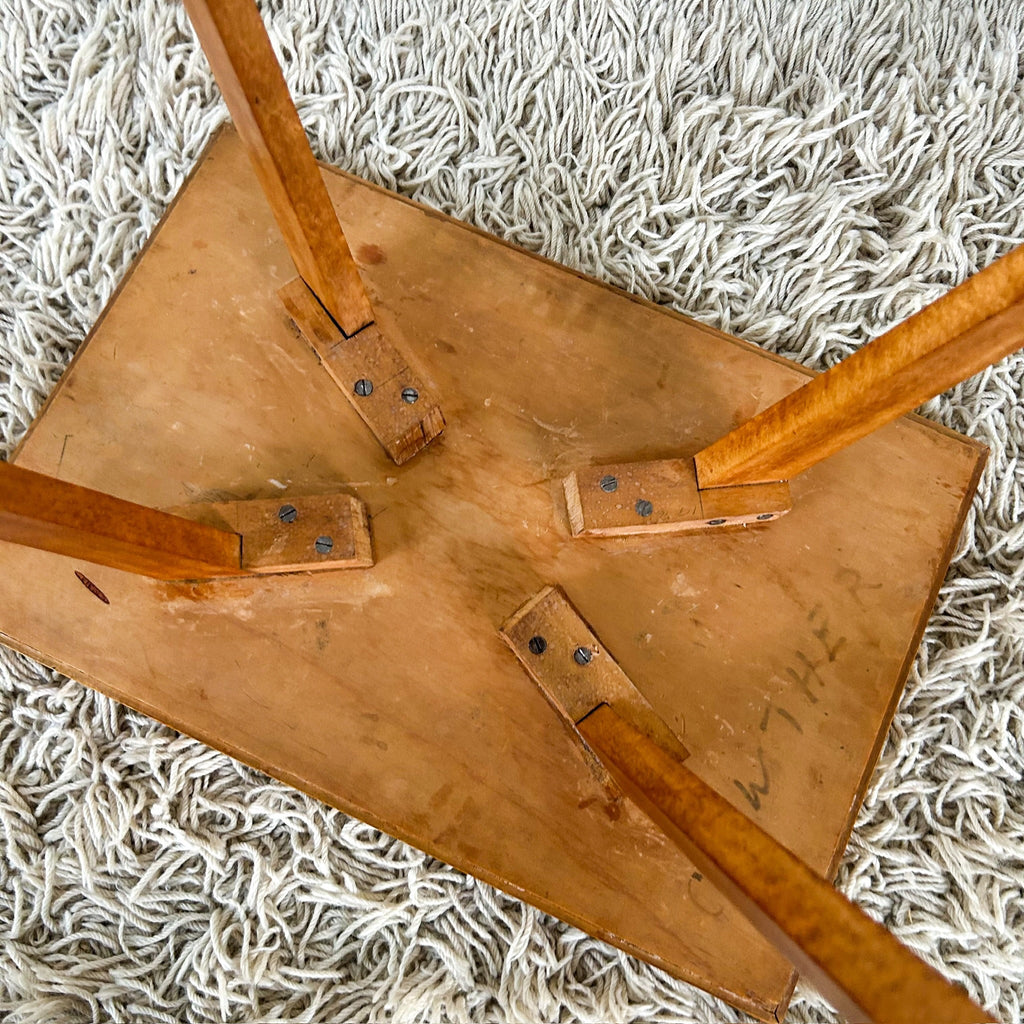 WOODEN SIDE TABLE