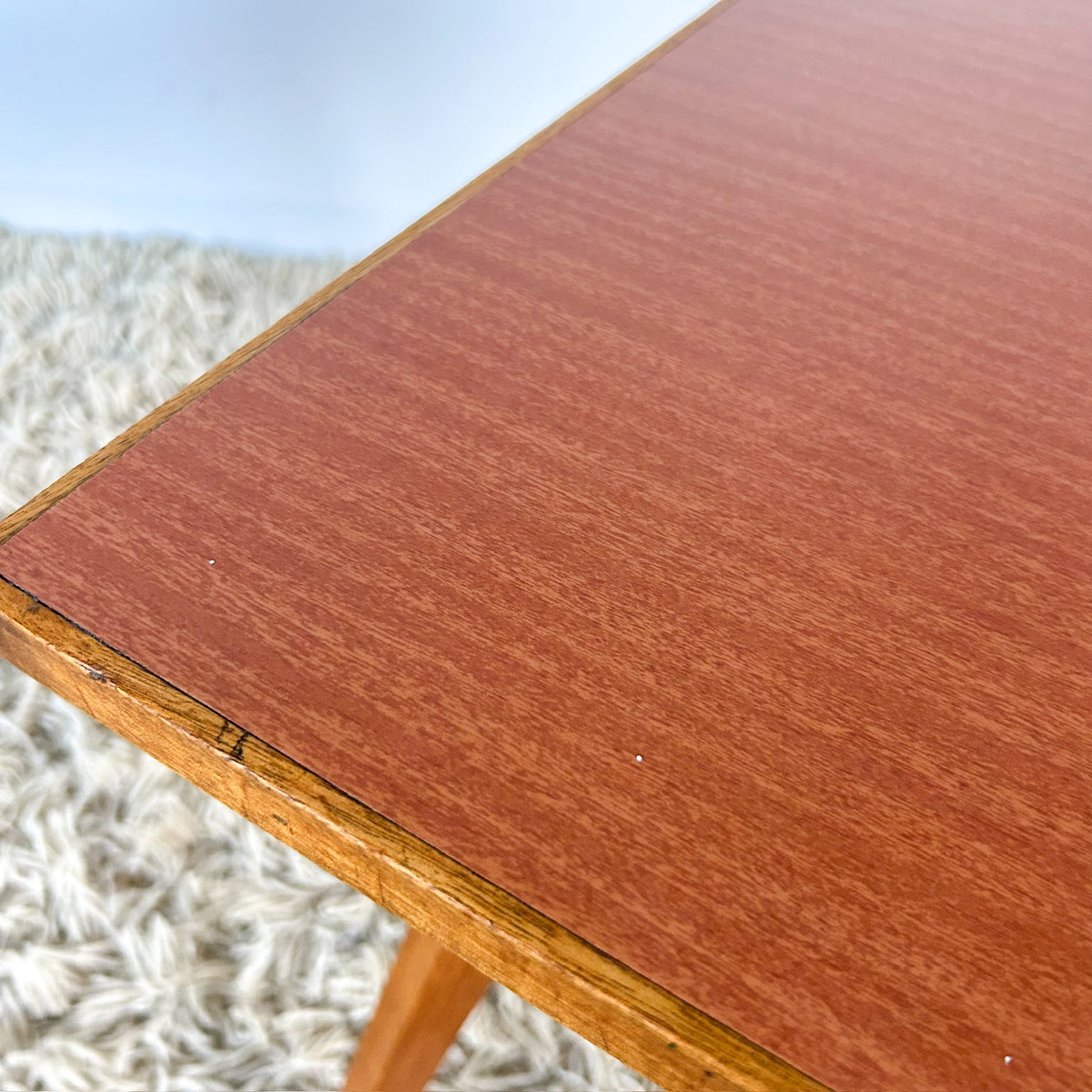 WOODEN SIDE TABLE