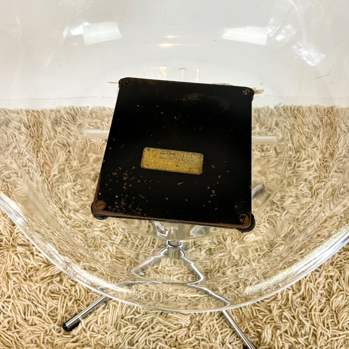 OROGLASS CHAIR BY JAMES FARRELL - HEY JUDE WORKSHOP • Vintage furniture & objects Melbourne