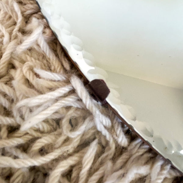 LARGE ROUND WALL MIRROR