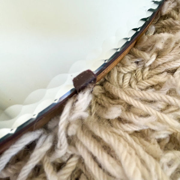 LARGE ROUND WALL MIRROR