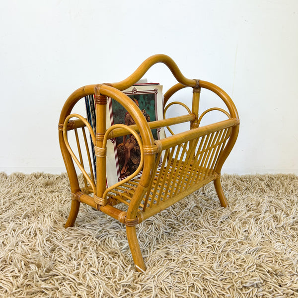 JUMBO CANE MAGAZINE RACK - HEY JUDE WORKSHOP • Vintage furniture & objects Melbourne