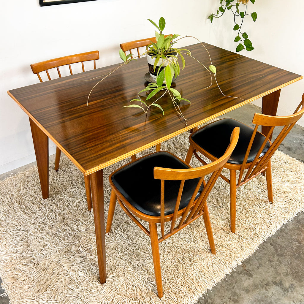 TIMBER DINING TABLE - HEY JUDE WORKSHOP • Vintage furniture & objects Melbourne