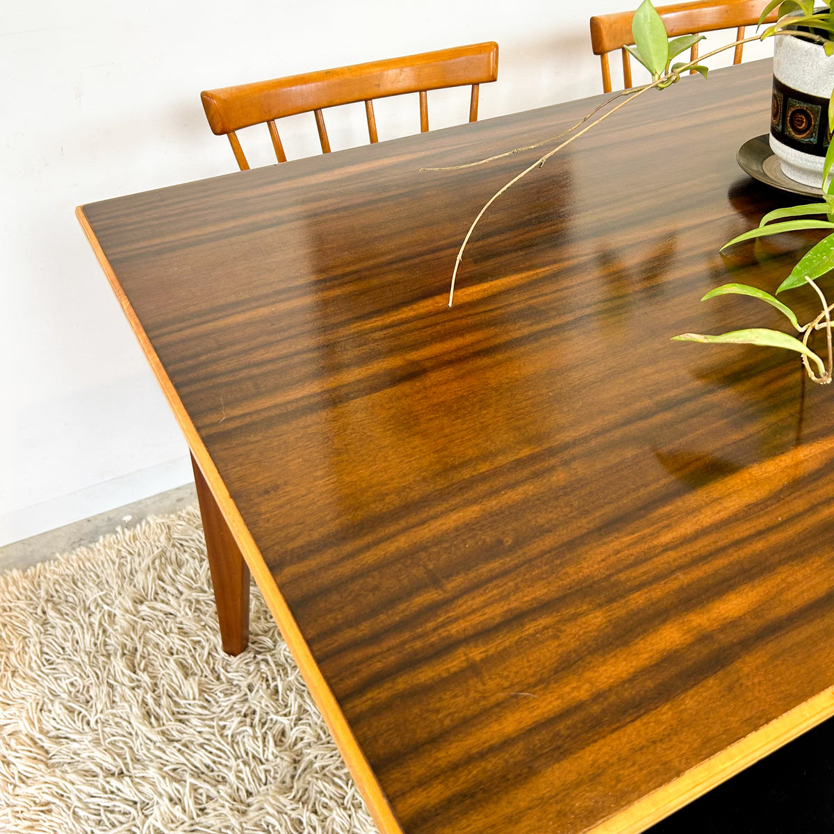 TIMBER DINING TABLE - HEY JUDE WORKSHOP • Vintage furniture & objects Melbourne
