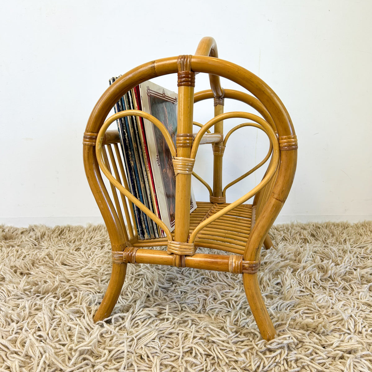 JUMBO CANE MAGAZINE RACK - HEY JUDE WORKSHOP • Vintage furniture & objects Melbourne